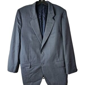 Corneliani Men's Blazer Vogue Blue Virgin Wool S100s Size 48R‎ Sport Coat Italy